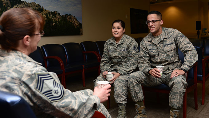 28th MDG hosts Coffee with Commanders
